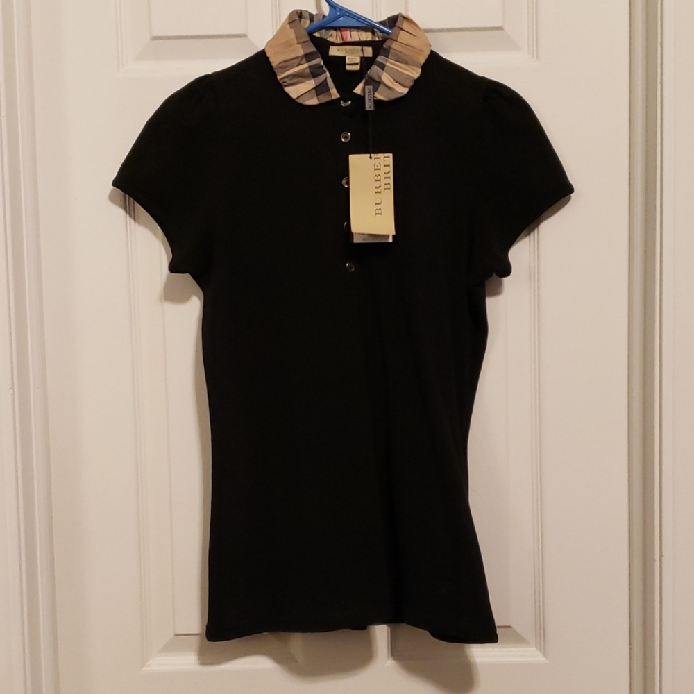 Burberry Brit Womens Top Size Large NWT